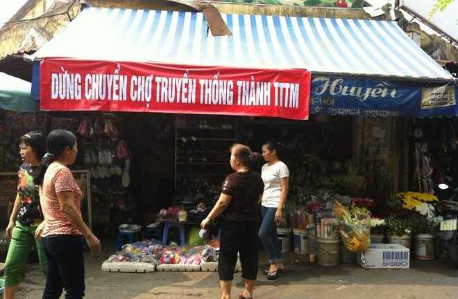 Không có chuyện xóa bỏ chợ Thành Công