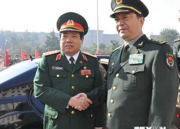 Bộ trưởng Quốc phòng hội kiến Phó Chủ tịch Quân ủy TW Trung Quốc