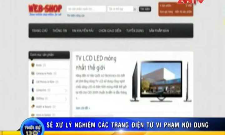 Hàng loạt trang tin điện tử bị 'sờ gáy'
