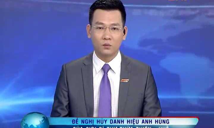 Hủy danh hiệu anh hùng của cựu Bí thư Thừa Thiên - Huế