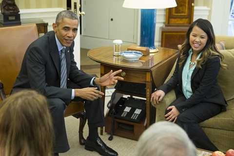 Tổng thống Obama tiếp y tá Mỹ gốc Việt nhiễm ebola