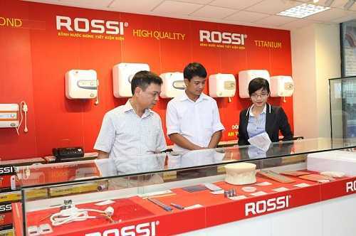 Bình nước nóng Rossi tiết kiệm 15% điện năng tiêu thụ