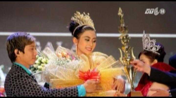 Bị cấm tại Việt Nam, vương miện 'Hoa hậu Việt Nam thế giới' được trao tại Campuchia