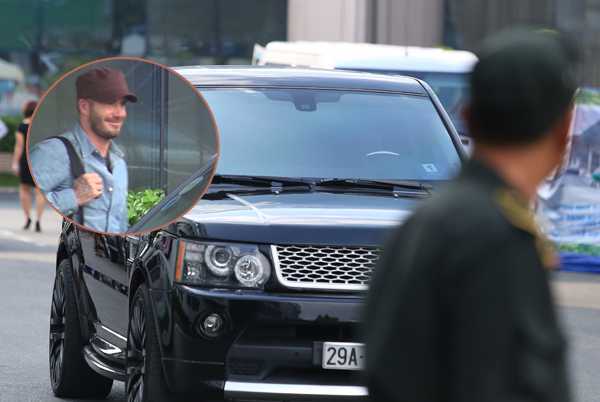 Beckham tới TP.HCM, ở khách sạn hạng sang