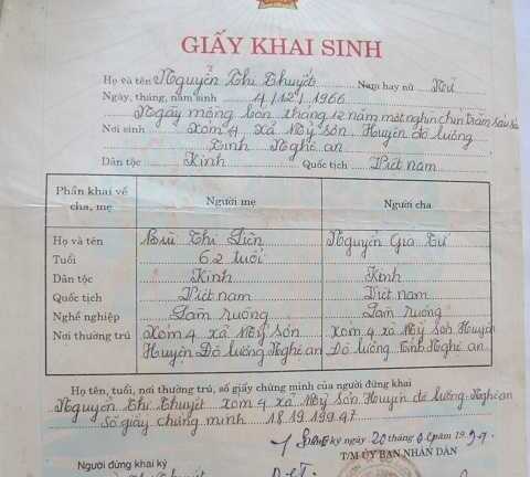 Sự thật sau giấy khai sinh của Công Phượng