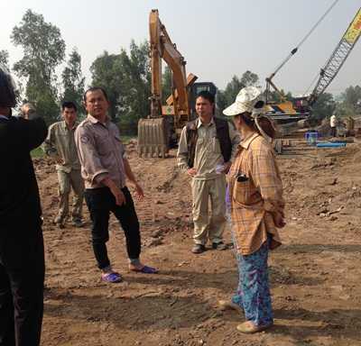 Dân căng dây, vây công trường thi công quốc lộ 5