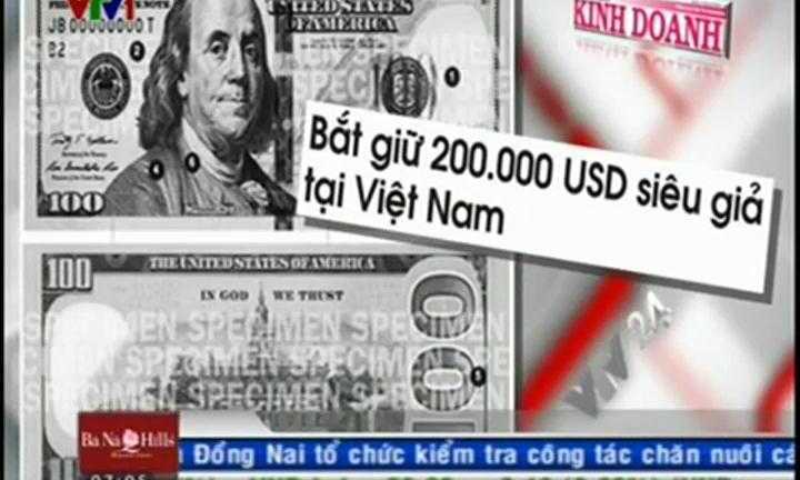 Clip: Bắt lượng khổng lồ tiền USD siêu giả