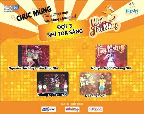 Nhí tài năng 2014: Những tấm vé Chung kết cuối cùng đã có chủ