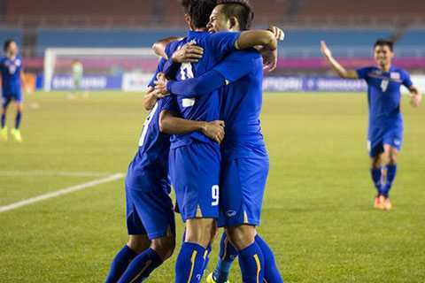 Thái Lan chiến thắng bằng sự mạo hiểm của Kiatisak