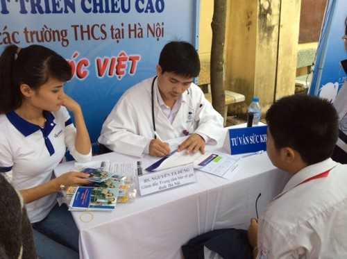 Tư vấn chiều cao cho học sinh Trung học cơ sở