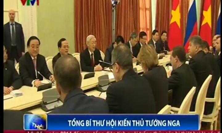 Video: Tổng Bí thư Nguyễn Phú Trọng hội kiến Thủ tướng Nga