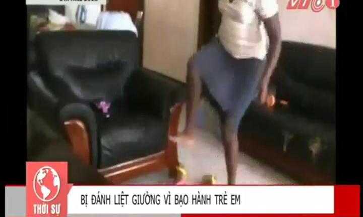 Hành hạ dã man bé 2 tuổi, bảo mẫu bị chủ nhà đánh liệt giường