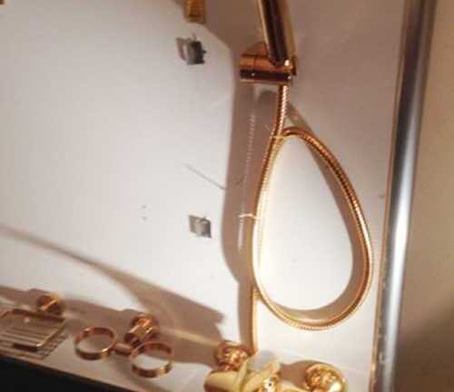 Đại gia Việt dát vàng toilet , thang máy