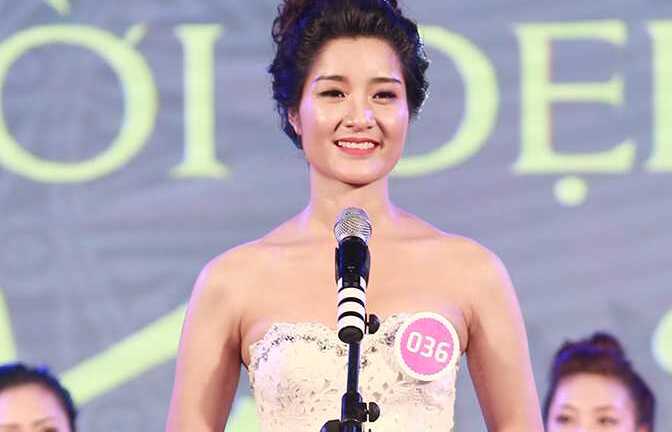 Khánh Huyền đăng quang 'Người đẹp xứ Thanh 2014'.