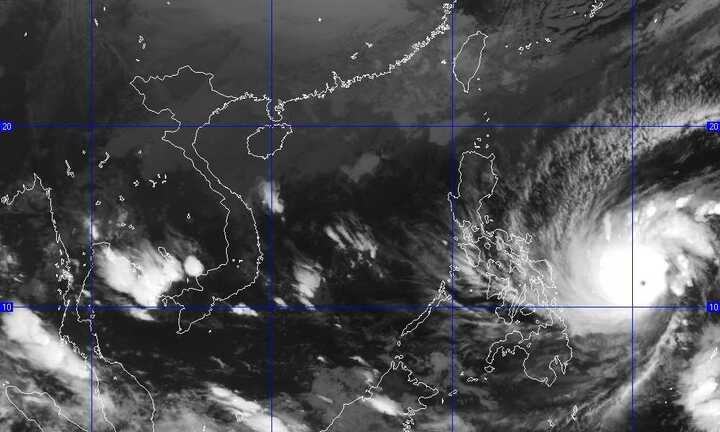 Siêu bão Hagupit 'đe doạ' biển Đông có diễn biến phức tạp