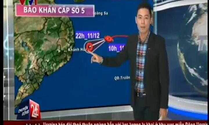 Tin khẩn cấp cơn bão số 5