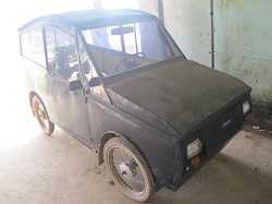 Ôtô tự chế của 'gã gàn' xứ Nghệ chỉ 30 triệu đồng