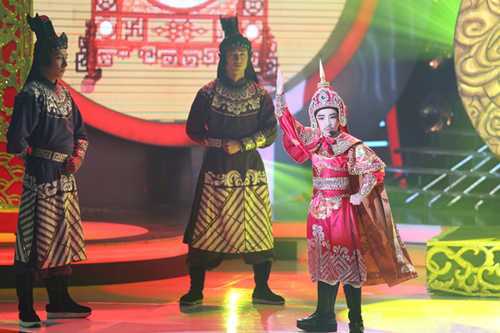 Chung kết Gương mặt thân quen nhí: Minh Thuận - Anh Duy diễn tuồng