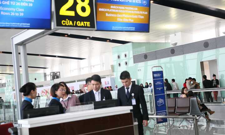 Ảnh: Nhà ga hàng không lớn nhất Việt Nam trước giờ khai trương