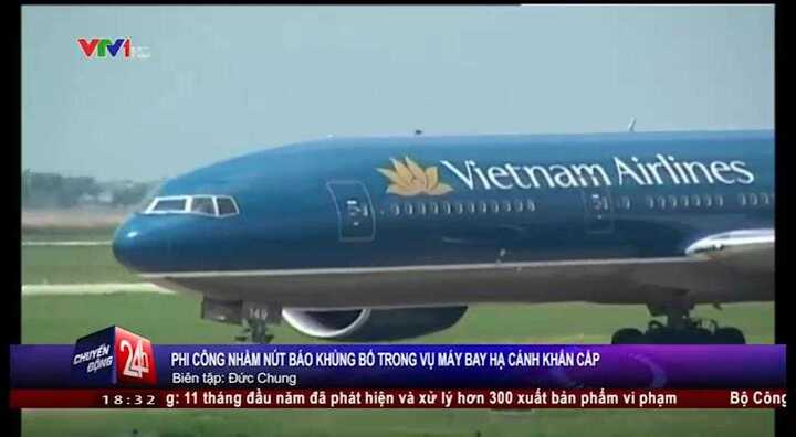 Clip: Phi công Vietnam Airlines đặt nhầm tần số phát tín hiệu không tặc