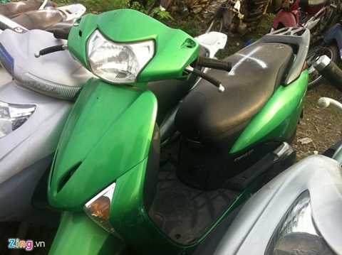 Xe không biển số giá siêu rẻ ở Sài thành