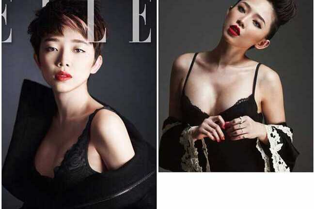 Tóc Tiên ăn mặc gợi cảm, khoe bờ vai mềm mại