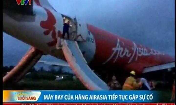 Máy bay AirAsia lại liên tiếp gặp sự cố ở Thái Lan, Philippines