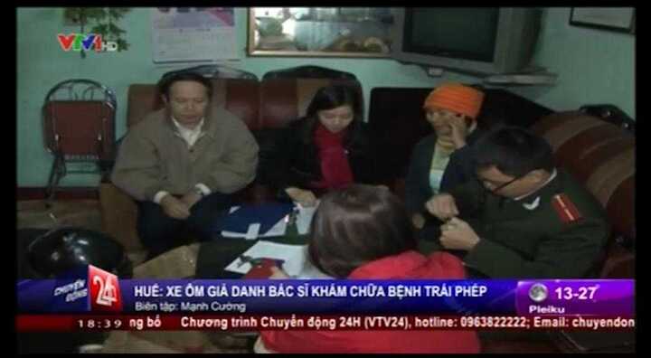 Xe ôm giả danh bác sỹ, khám chữa bệnh trái phép