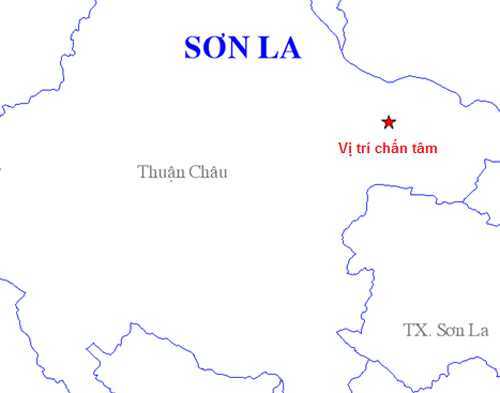 Động đất mạnh ở Sơn La