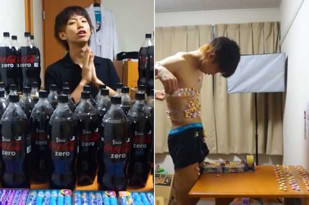 Video: Màn thử thách kinh hoàng trong bồn Coca cola