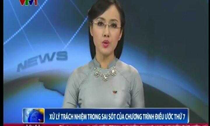 Video: Thời sự VTV công bố thông tin xử lý chương trình Điều ước thứ 7