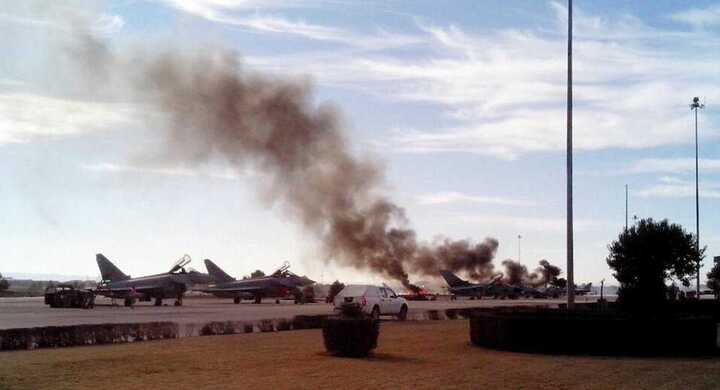 Chiến cơ F-16 gặp nạn, phát nổ làm 10 người chết
