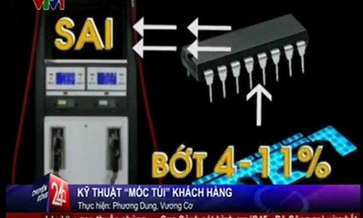 Video: Tường tận kỹ thuật 'móc túi' khách của cây xăng