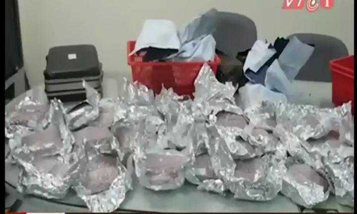 Clip: Bắt lô ma túy 20 tỷ ở sân bay Tân Sơn Nhất