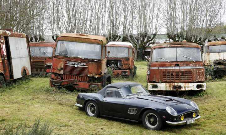 Chiếc xe cổ trị giá 14,7 triệu USD trong chuồng gia súc