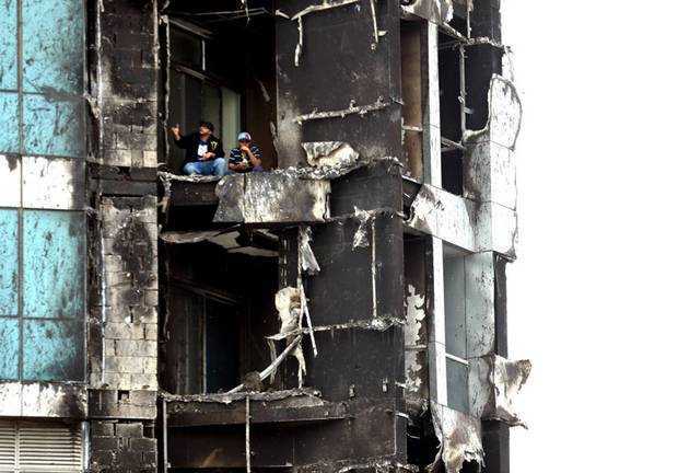 Đã xác định được nguyên nhân cháy tòa nhà chọc trời ở Dubai