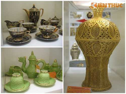 Gốm sứ vẽ vàng đắt đỏ, chỉ nhà giàu dám xài sang