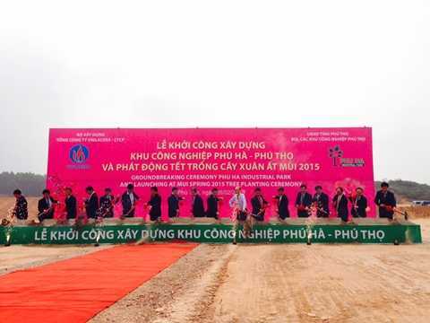Viglacera khởi công Khu công nghiệp Phú Hà tại Phú Thọ