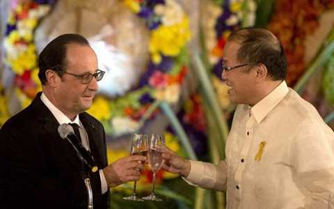 Pháp và Philippines bắt tay chống biến đổi khí hậu