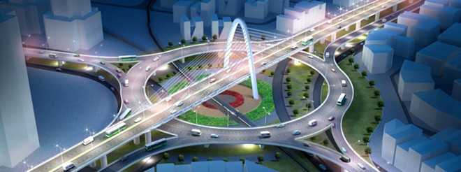 Chiêm ngưỡng cầu vượt 3 tầng đầu tiên ở Việt Nam