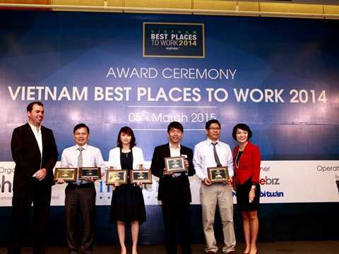 Vinamilk đứng thứ 2 trong Top 100 nơi làm việc tốt nhất Việt Nam