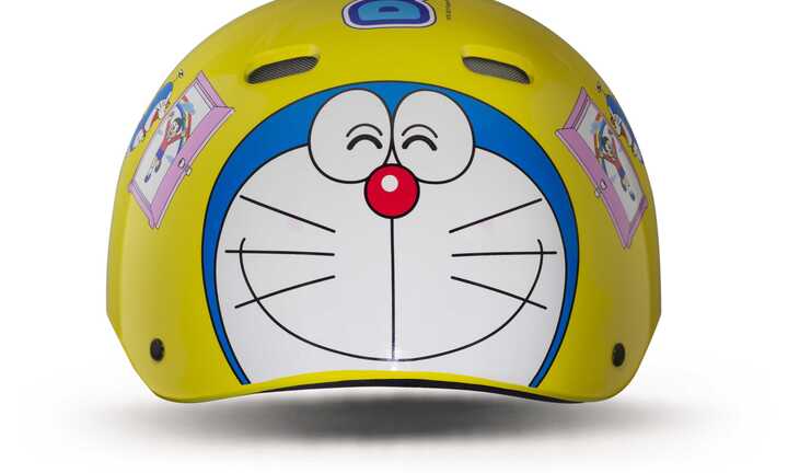 Mũ bảo hiểm vui nhộn Doraemon dành cho trẻ em
