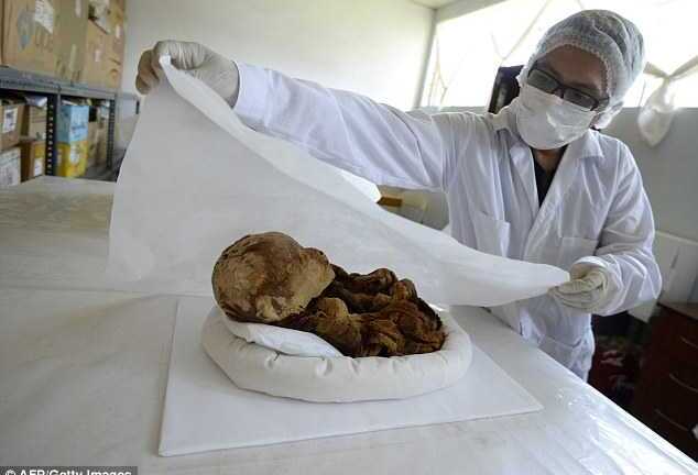 Tìm thấy xác ướp trẻ sơ sinh tại Peru