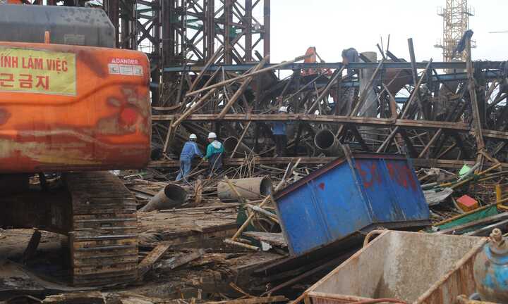 Sập giàn giáo Formosa: Ngừng tìm kiếm, lập ban chỉ đạo điều tra