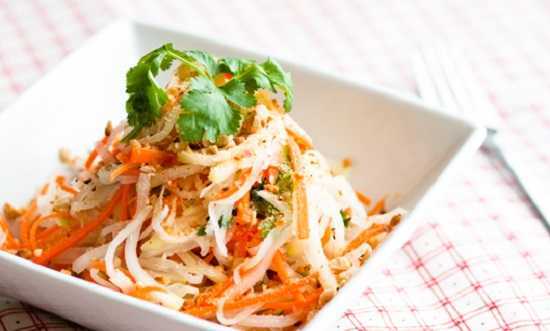 Học cách làm món nộm su hào đơn giản, an toàn