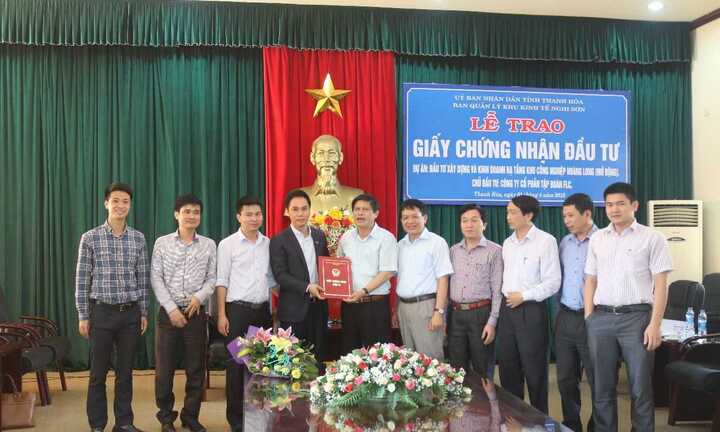 FLC tiếp tục đầu tư trên 2.300 tỷ đồng vào KCN Hoàng Long tỉnh Thanh Hóa