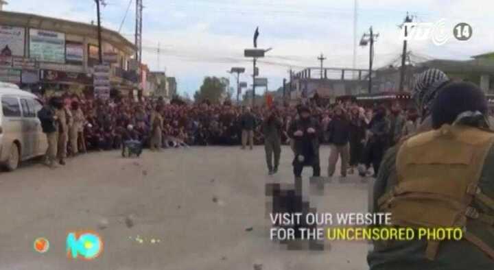 Clip: IS ném đá đến chết đôi nam nữ quan hệ trước hôn nhân