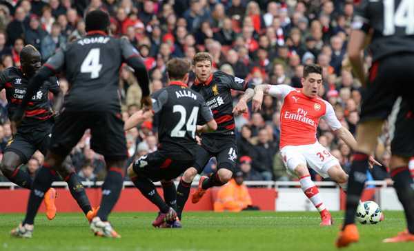 Clip: Arsenal mở tỷ số, Liverpool ngỡ ngàng