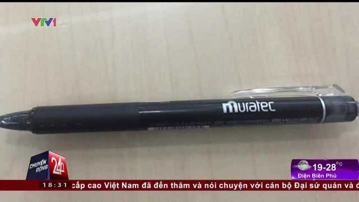 Bút tự xóa xuất hiện ở Việt Nam dấy lên nhiều lo ngại