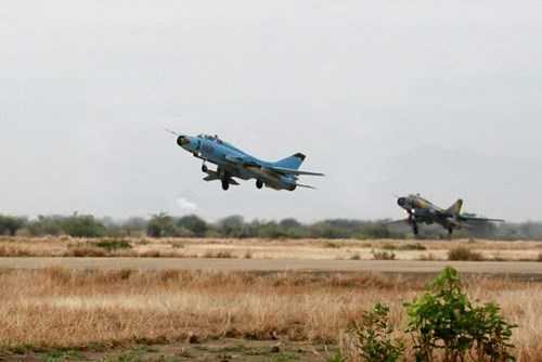 Hai máy bay Su-22 Việt Nam mất tích ở Bình Thuận